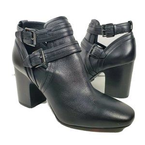 Michael Kors women ankle boots Blaze Cut-Out Black sz 9 new